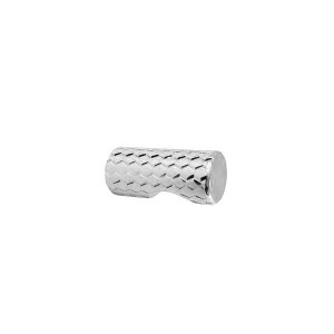 Trama 36 - Gerändelter Möbelknauf verchromt 15 mm
