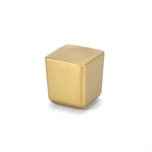 Date- gałka meblowa mosiądz szczotkowany 25x25mm