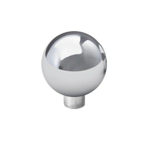 Ball- Chrom glänzend Möbelknopf 33mm
