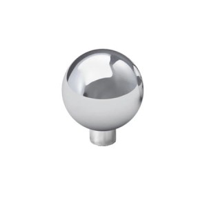 Ball- Chrom poliert Möbelknopf 28mm