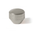 Smesh 238- ryflowana gałka do mebli nikiel satynowy 36mm