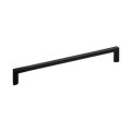 Basic - czarny uchwyt meblowy w stylu skandynawskim 256 mm