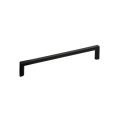 Basic - czarny uchwyt meblowy w stylu skandynawskim 160 mm