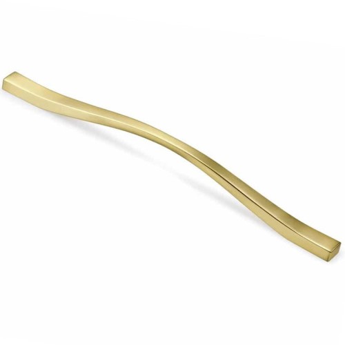 Fluidi - mosiądz szczotkowany uchwyt meblowy 288/320mm