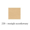 Kolor 220- mosiądz szczotkowany
