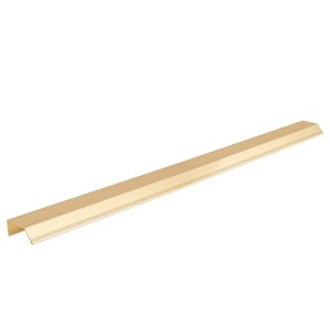 Loti 12- 12-läufiger Möbelgriff Messing gebürstet 400-42mm