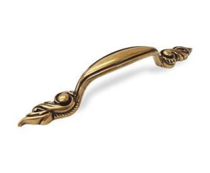 Dali 07- Möbelgriff Altgold 96mm