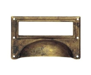 Elsa 03- Möbelgriff Messing 80mm