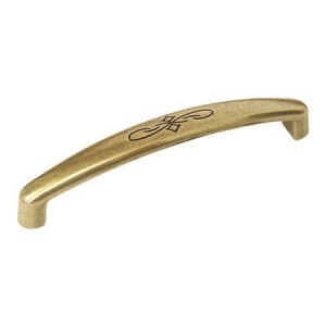 Florio 07- Möbelgriff Altgold 64mm