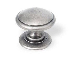TAzio 19- Möbelknopf alt Silber 35mm