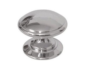 TAzio 36- Möbelknopf silber 35mm
