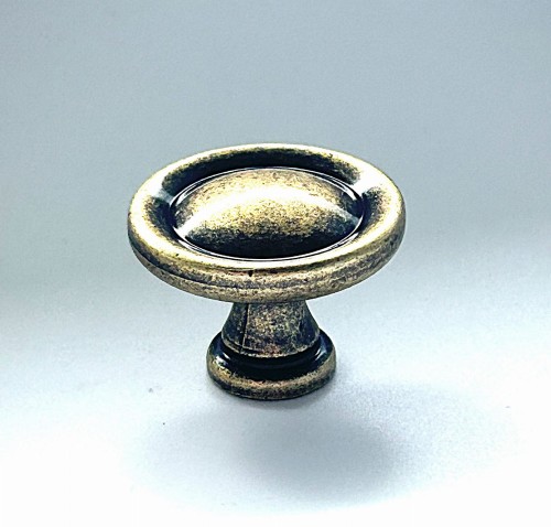Imola D1 - gałka meblowa stare złoto 31mm .jpg