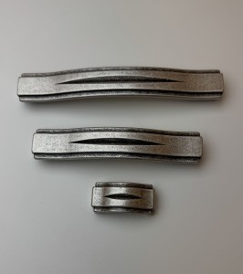 Saldatura E8 - Möbelgriff alt Silber 96 mm