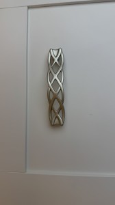 Fascino 1A - Möbelgriff silber matt 96 mm