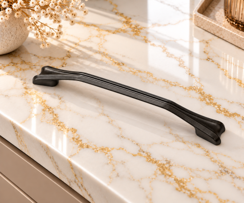 Uchwyt do mebli grafitowy na  160 mm- Classici non classici C7