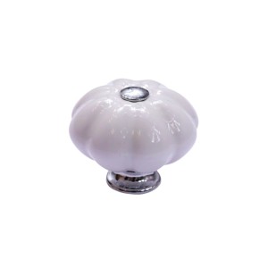 Zucca CL - Möbelknopf in Kürbisform 30 mm