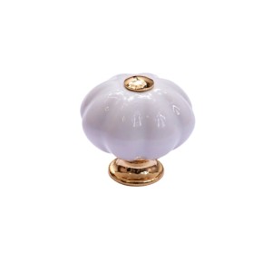 Zucca GP - Möbelknopf in Kürbisform 30 mm