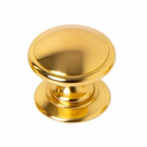Kazione GP - goldener Möbelknopf 30 mm