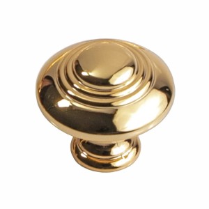 Veronica GP - goldener Möbelknopf 30 mm
