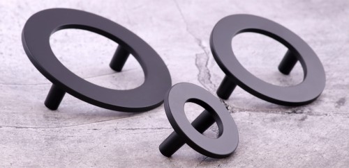 uchwyt do mebli pierścień okrągły czarny mat włoski giusti orions.pl.jpg