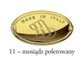 mosiądz polerowany
