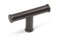 Gałka meblowa uchwyt T-BAR brązowy mat vintage.jpg