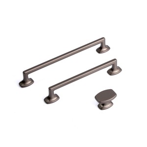 Piede G6 - Möbelgriff Reling platin matt 128 mm