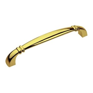 Ardea 11 - goldener Möbelgriff 128 mm