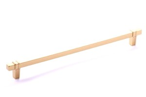 Linee F3 - Möbelgriff relingförmig gold matt 256 mm