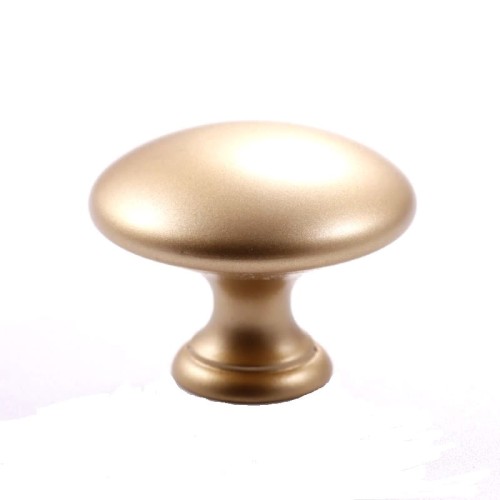 Złota gałka meblowa matowa 35 mm - Amelia F3