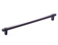 Czarny uchwyt do mebli Linee N4 - 160mm.