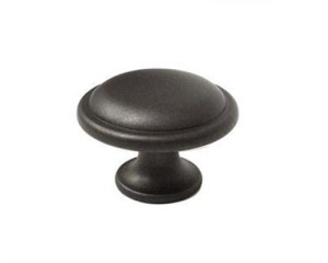 Gino 83 - graphitfarbener Möbelknopf 30 mm