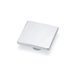 Wave- Chromierter Möbelknopf 50mm