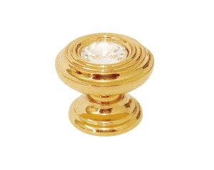 Reflejos - goldener Möbelknopf 30mm