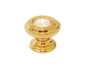 Reflejos goldener Möbelknopf 25mm