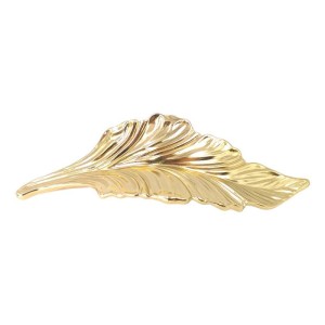 Daphne- goldener Möbelgriff Blatt rechts 149 mm