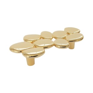 Stone- goldener Möbelgriff 64mm