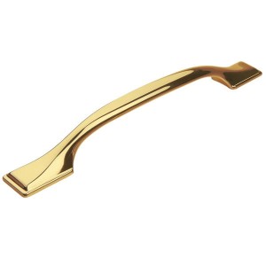 Fangio- eleganter goldener Möbelgriff 224mm