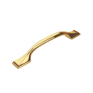 Fangio- eleganter goldener Möbelgriff 128mm