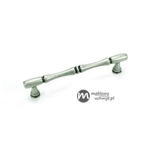 Acciaio elegante E8 - Möbelgriff alt silber 128 mm