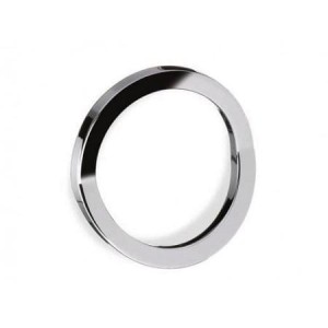 Runde - runder chromierter Möbelgriff 96 mm