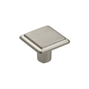 Doris- Möbelknopf Edelstahl gebürstet 26mm