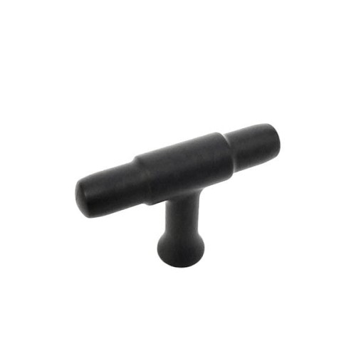 Torus- czarna gałka meblowa T-Bar 50mm.jpg
