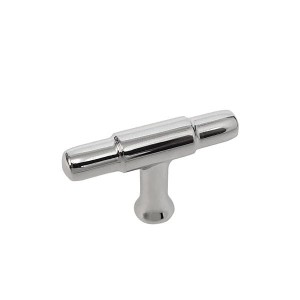 Torus- verchromter Möbelknopf T-Bar 50mm