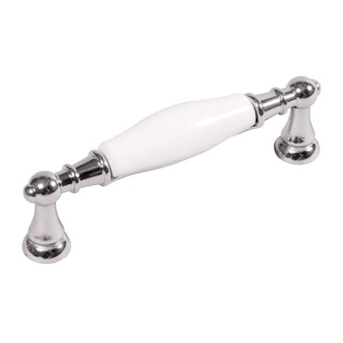 Flora- chromowany z białąporcelaną uchwyt porcelanowy 96mm.jpg