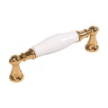 Folra- złoty z białą porcelaną uchwyt ceramiczny 96mm.jpg