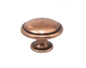 Gino- Möbelknopf antikes Kupfer 30mm