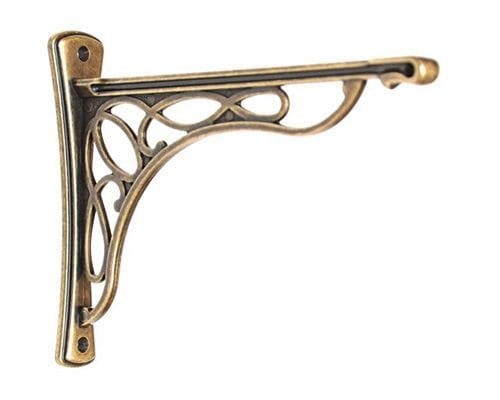 Liberty- wsporniki do półek mosiądz patynowany 230x190mm .jpg