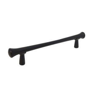 Etruria- schwarzer Möbelgriff 128mm