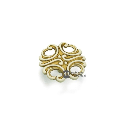 gałka meblowa 64 mm kość słoniowa WPO723.064.00T5